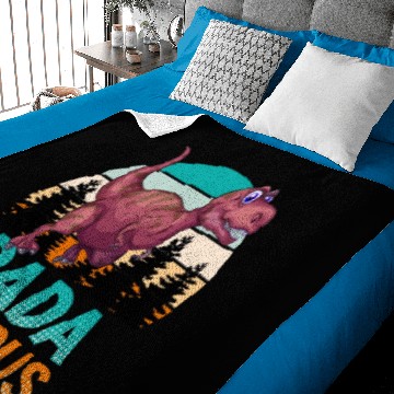 Discover Dadasaurus papasaurus daddy Baby Blankets