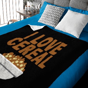 Discover I Love Cereal 3 Baby Blankets