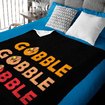Discover Gobble Gobble Gobble Baby Blankets