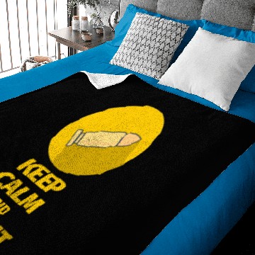 Discover KEEP CALM AND SEND IT Baby Blankets