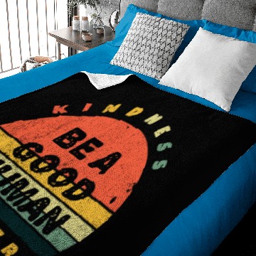 Discover Be A Good Human Kindness Matters Baby Blankets