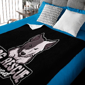 Discover Dog Rescue Adoption Baby Blankets