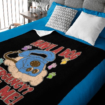 Discover Dog Rescue Adoption Baby Blankets