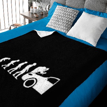 Discover Vehicle Painter Profession Funny Evolution Gift Baby Blankets