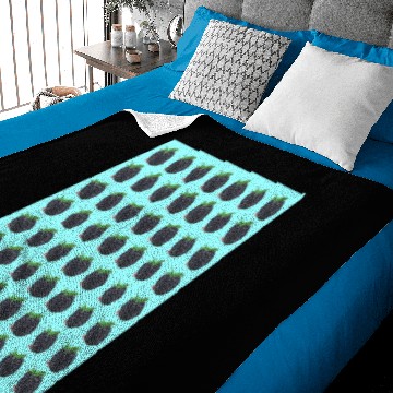 Discover Blackberry Fruit Pattern Baby Blankets