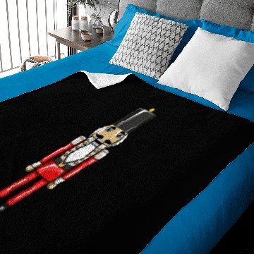 Discover Nutcracker Red Baby Blankets