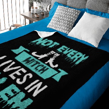 Discover Not Every Witch Lives In Salem Baby Blankets