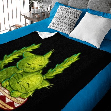 Discover Cat tus love to cuddle Fitted Scoop Baby Blankets