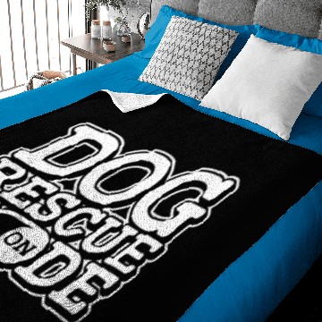 Discover Dog Rescue Adoption Baby Blankets