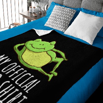 Discover My frog sleep Baby Blankets official sleep
