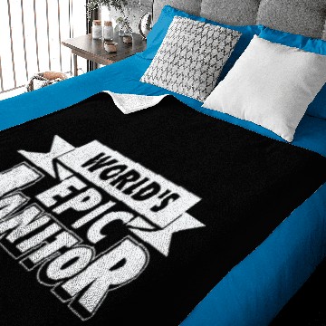 Discover Janitor Epic Custodian Maintenance Caretaker Baby Blankets