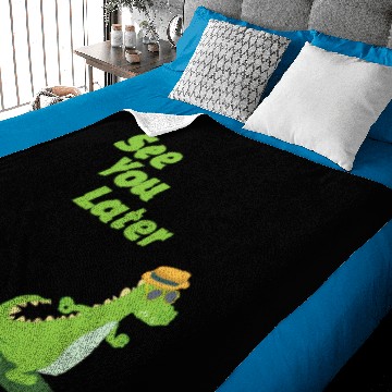 Discover See you later Alligator Baby Blankets