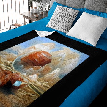 Discover Aragonite crystal gemstone Baby Blankets