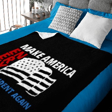 Discover MAKE AMERICA INDEPENDENT ENERGY AGAIN 4 Baby Blankets