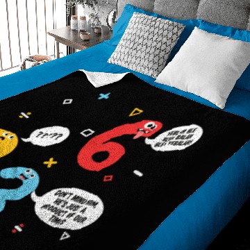 Discover Funny Math Joke Pun Design for Teachers Baby Blankets