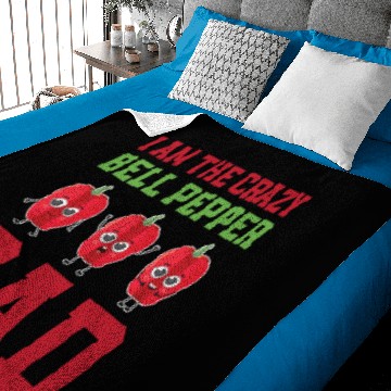 Discover Bell Pepper Dad Baby Blankets