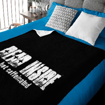 Discover Dead Inside But Caffeinated Baby Blankets