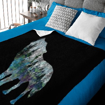 Discover Howling wolf Baby Blankets
