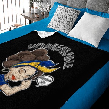 Discover Barbados Girl Unbreakable I Barbados Heritage Baby Blankets