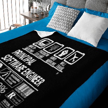 Discover Principal Software Engineer Baby Blankets - Multitasking