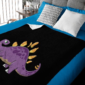 Discover Stegosaurus Butterfly Baby Blankets