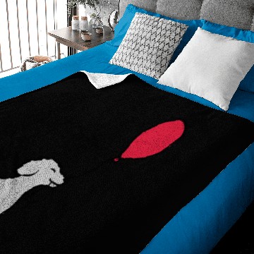 Discover Balloon dog cool sitting Baby Blankets