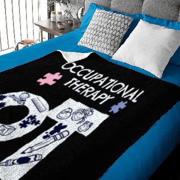 Discover Womens Occupational Therapist Occupational Therapy Baby Blankets