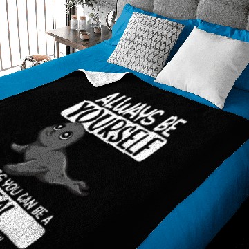 Discover Always Be Yourself Unless You Can Be A Seal Baby Blankets