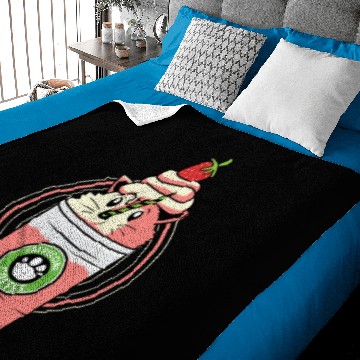 Discover Strawberry Milkshake Milk Tea Lover Gift Baby Blankets