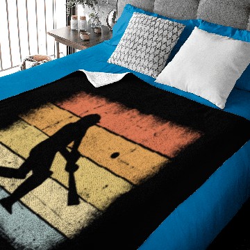 Discover Cricket Retro Baby Blankets