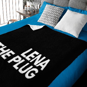 Discover lena the plug Baby Blankets