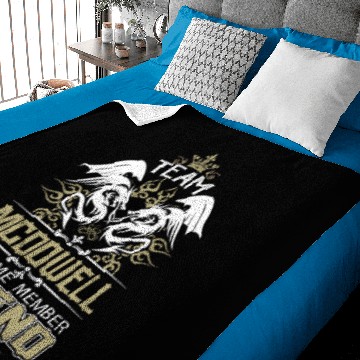 Discover Mcdowell Name Baby Blankets - Mcdowell Dragon Lifetime M