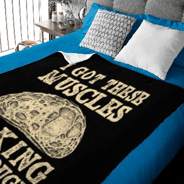 Discover I Got These Muscles Baking Sourdough Bread Baking Baby Blankets