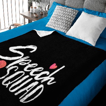 Discover Speech Therapy SLP Speech Language Pathologist Baby Blankets