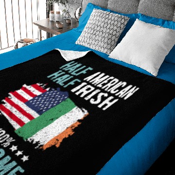 Discover Half American Half Irish Baby Blankets