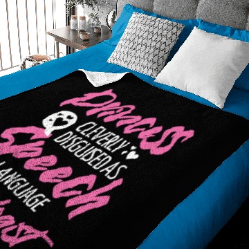 Discover Speech Therapy SLP Speech Language Pathologist Baby Blankets