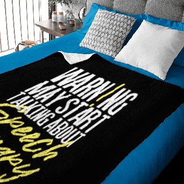 Discover Speech Therapy SLP Speech Language Pathologist Baby Blankets