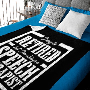 Discover Speech Therapy SLP Speech Language Pathologist Baby Blankets