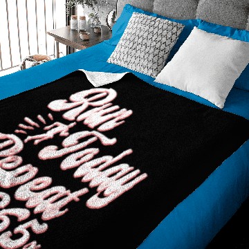 Discover Retro Run Today Repeat 365 - Running Streak Runner Baby Blankets