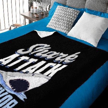 Discover Shark Attack Survivor Baby Blankets