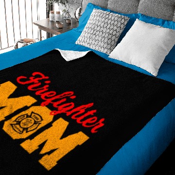 Discover Firefighter mom gift Baby Blankets
