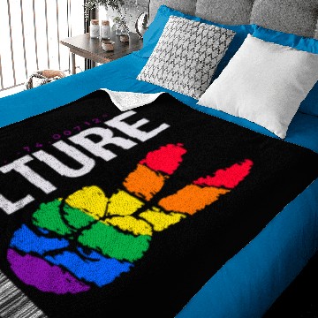 Discover Pride pop art - lgbt community Baby Blankets