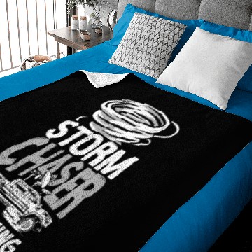 Discover Storm Chaser Hurricane Meteorology Baby Blankets