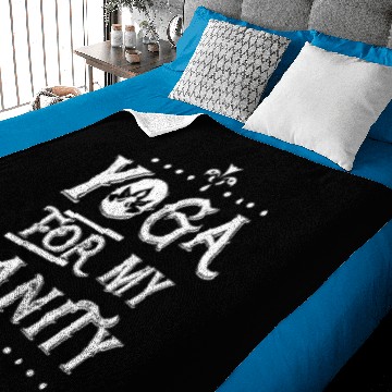 Discover Yoga For My Sanity Baby Blankets