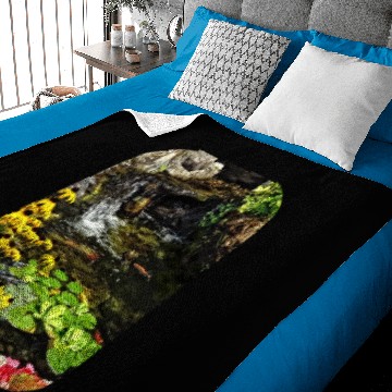 Discover Black-Eyed Susans By Koi Pond Baby Blankets