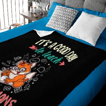 Discover Good Day To Teach Tiny Humans Elementary Teacher Baby Blankets