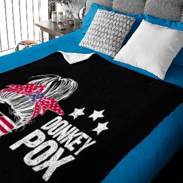 Discover Donkey Pox Baby Blankets