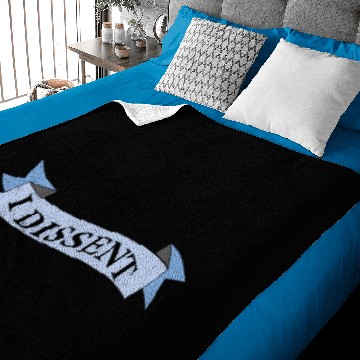 Discover I dissent Baby Blankets