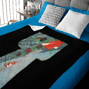 Discover Kimono old fabric design Baby Blankets