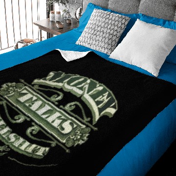 Discover Money Talks Baby Blankets